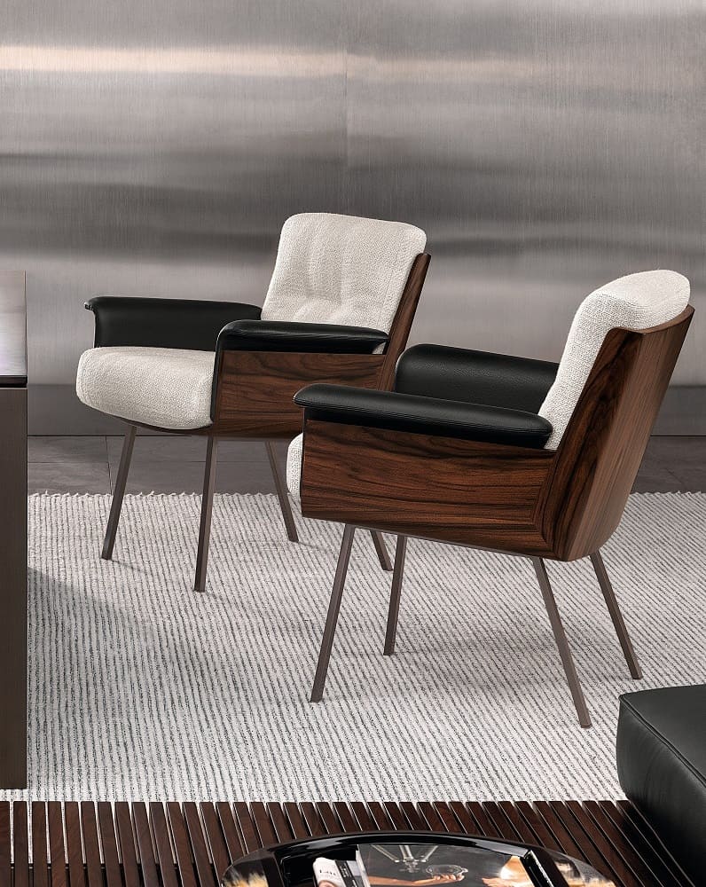 Kitchen chair Minotti Daiki в интерьере