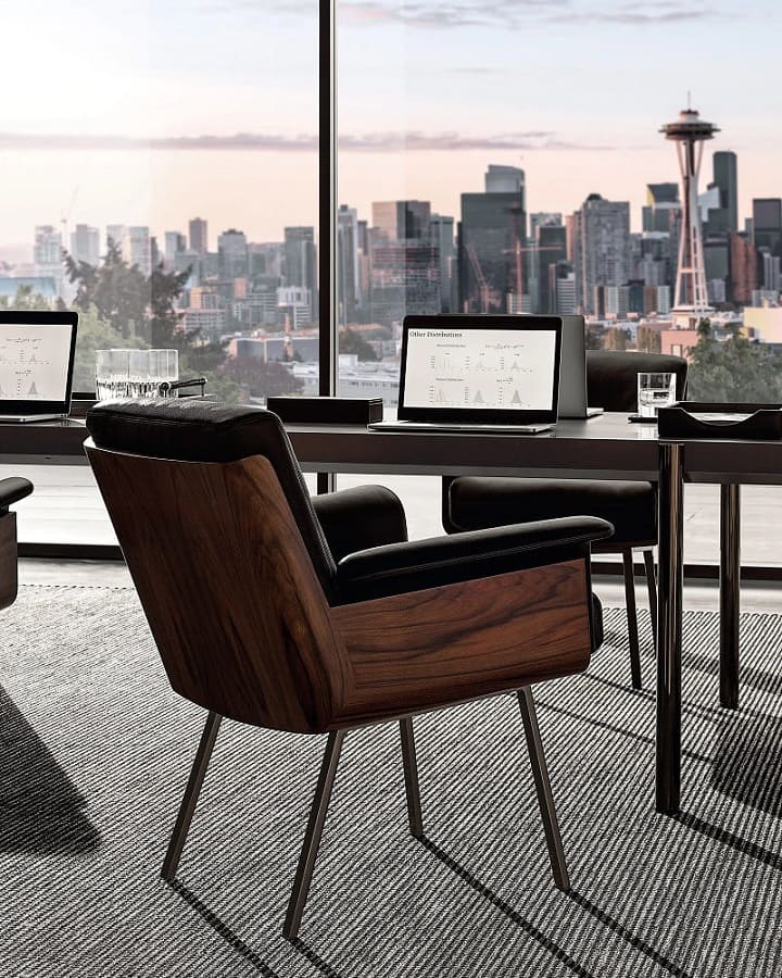 Kitchen chair Minotti Daiki в интерьере