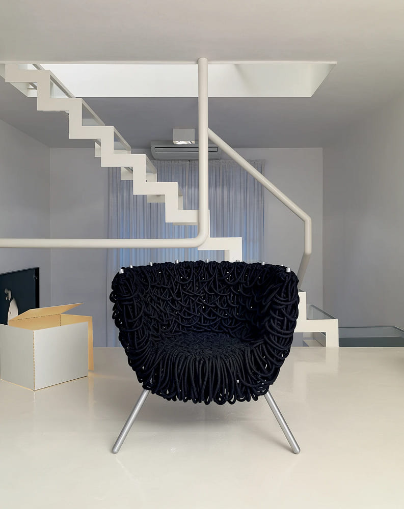 EDRA Vermelha armchair в интерьере