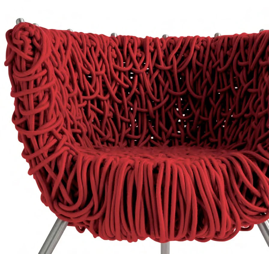 EDRA Vermelha armchair в интерьере