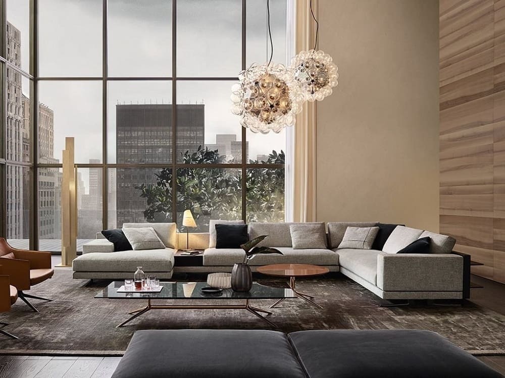 Sofa Poliform Mondrian в интерьере