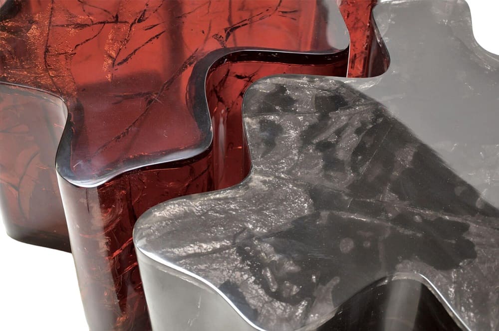 Scala Luxury Ice Resin coffee table в интерьере
