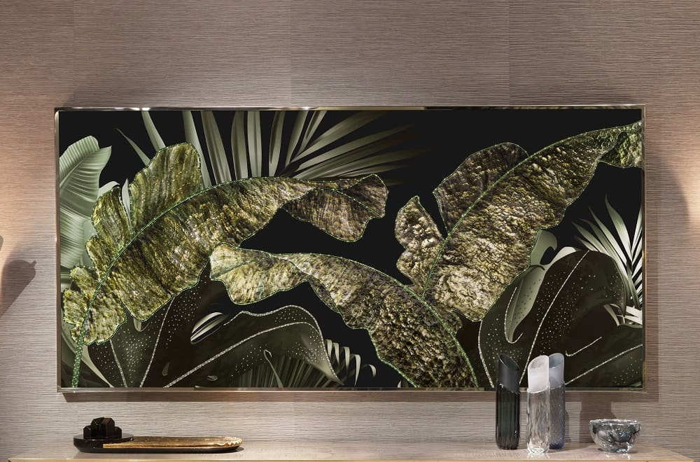 Painting Visionnaire Tropical в интерьере
