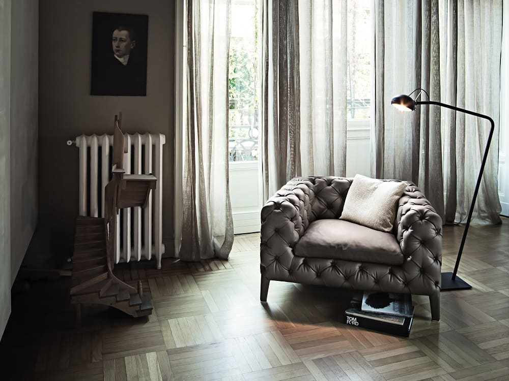 Armchair ARKETIPO Windsor в интерьере
