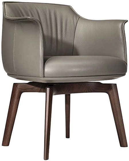 Kitchen Chair Poltrona Frau Archibald в интерьере