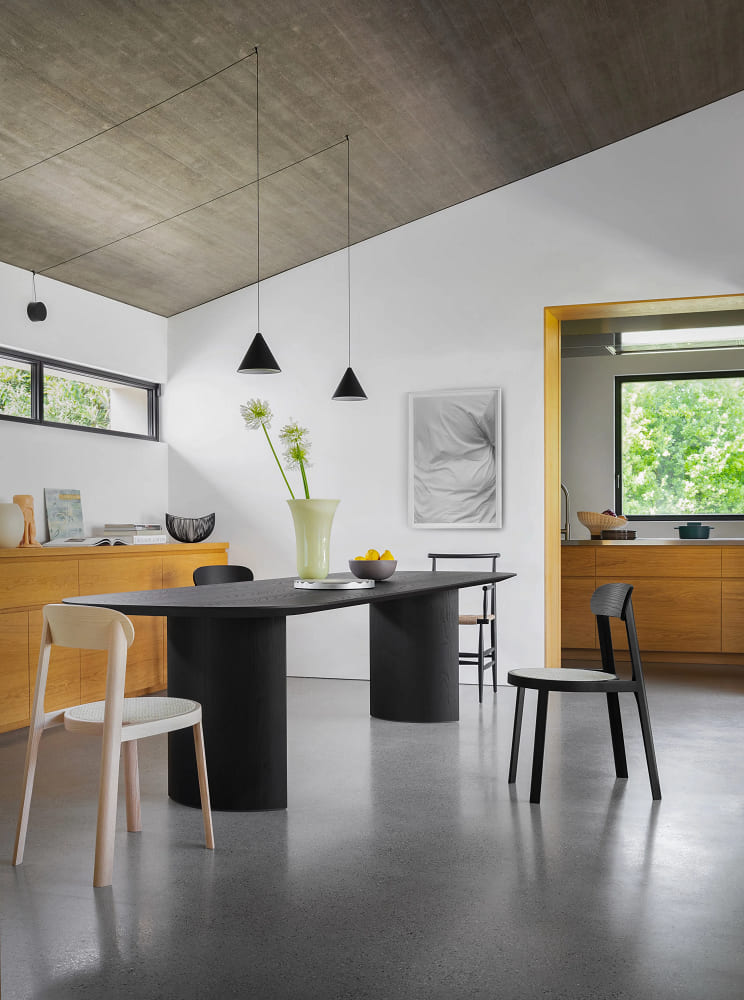 Dining table miniforms Plauto в интерьере