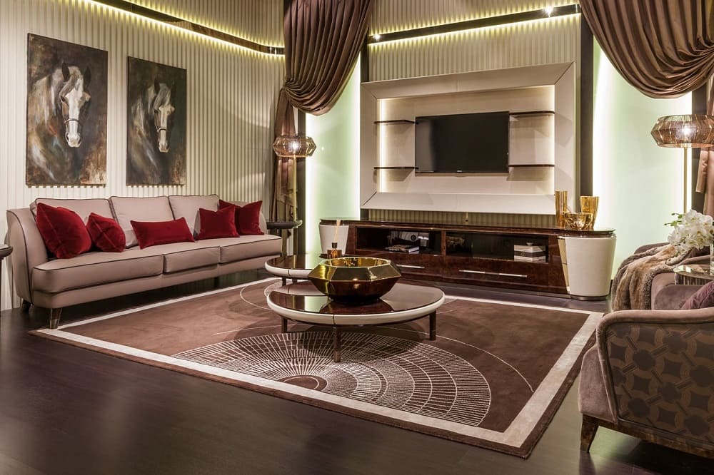 Turri Noir Coffee Table в интерьере