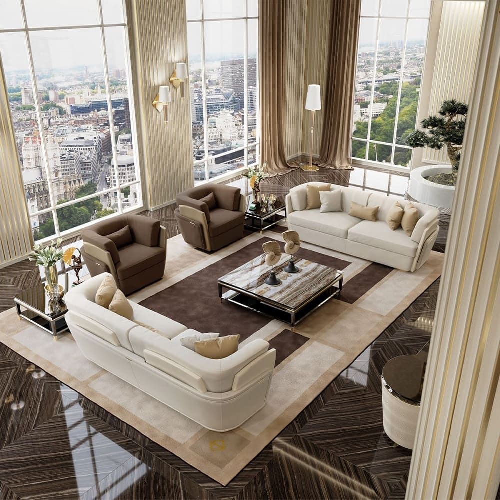 Sofa Turri Blanche в интерьере