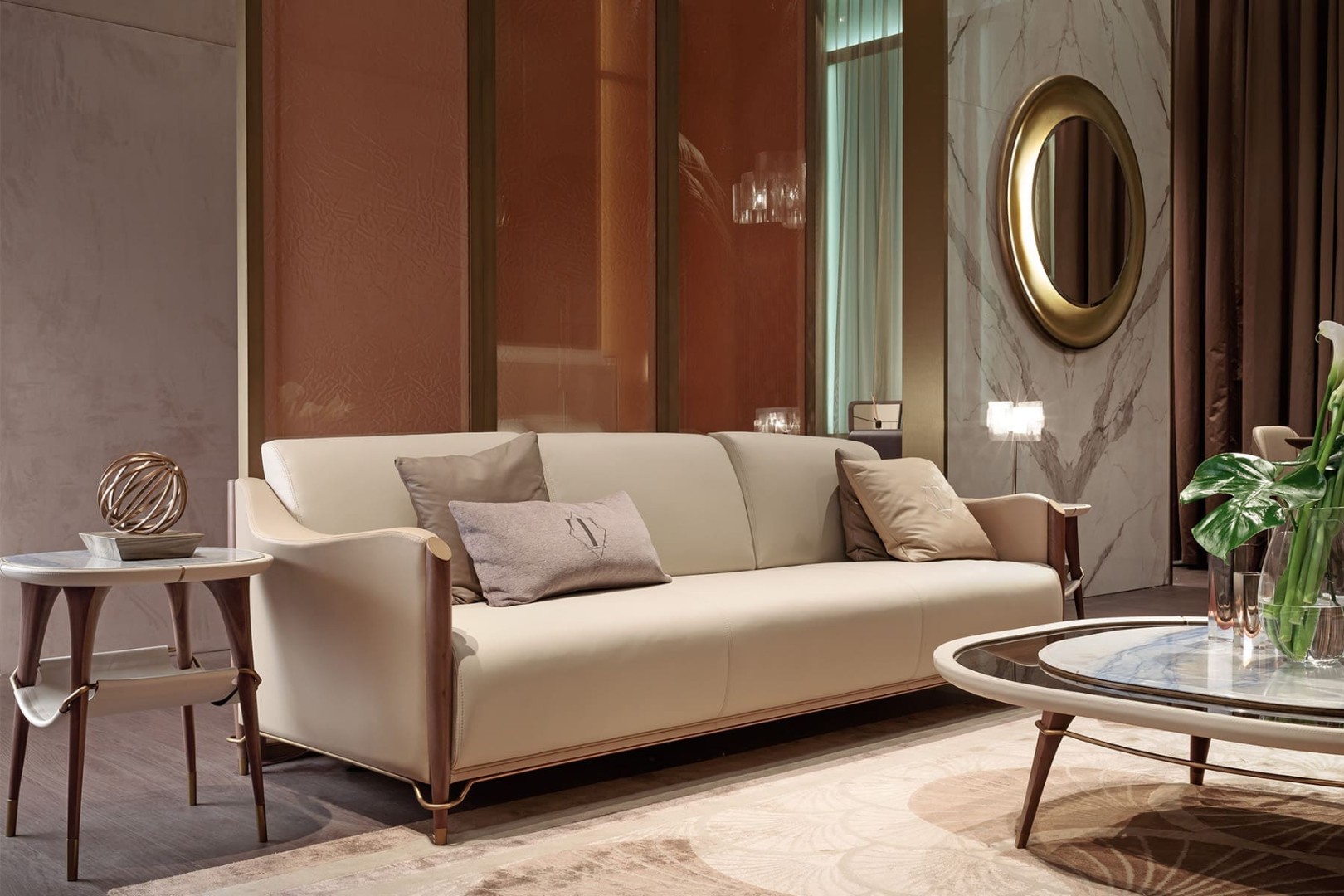 Sofa Turri Melting Light в интерьере