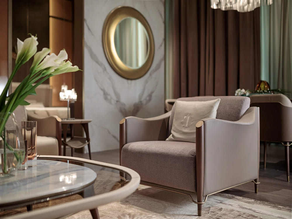 Turri Melting Light Armchair в интерьере