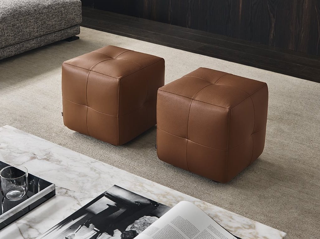 Pouffe Poliform Onda в интерьере