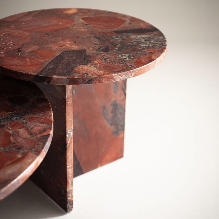 Corner table Baxter Tebe в интерьере