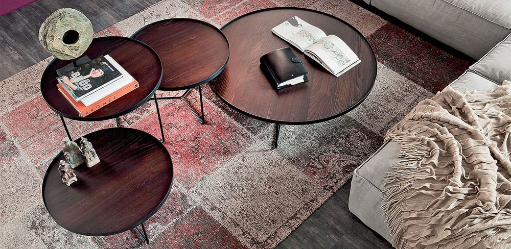 CATTELAN ITALIA Billy Wood coffee table в интерьере