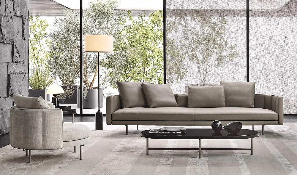 Minotti Torii Coffee Table в интерьере