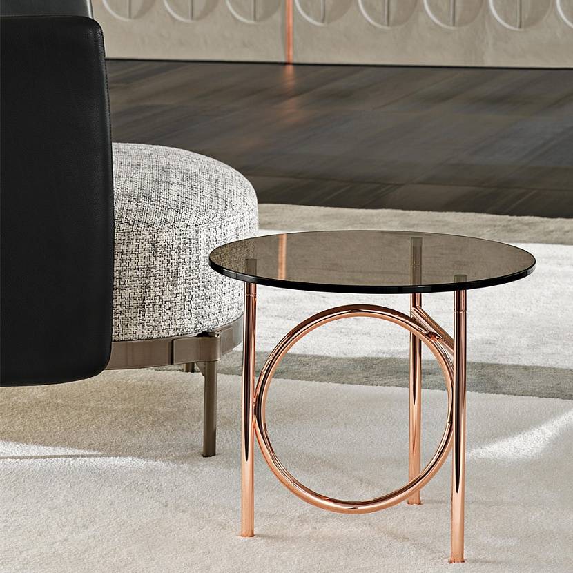 Minotti Ring Corner Table в интерьере