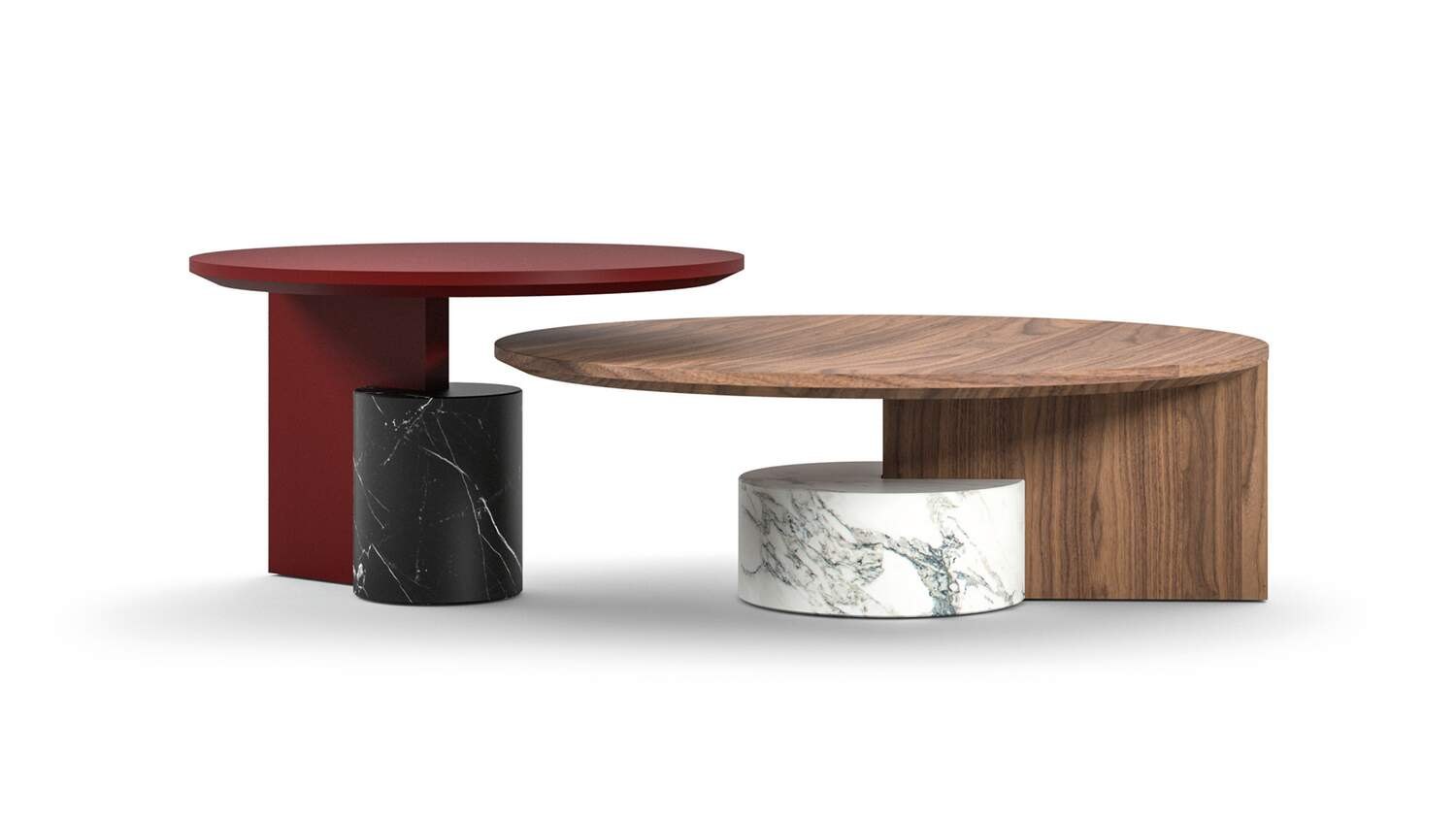 Cassina 557 Sengu Corner Table в интерьере