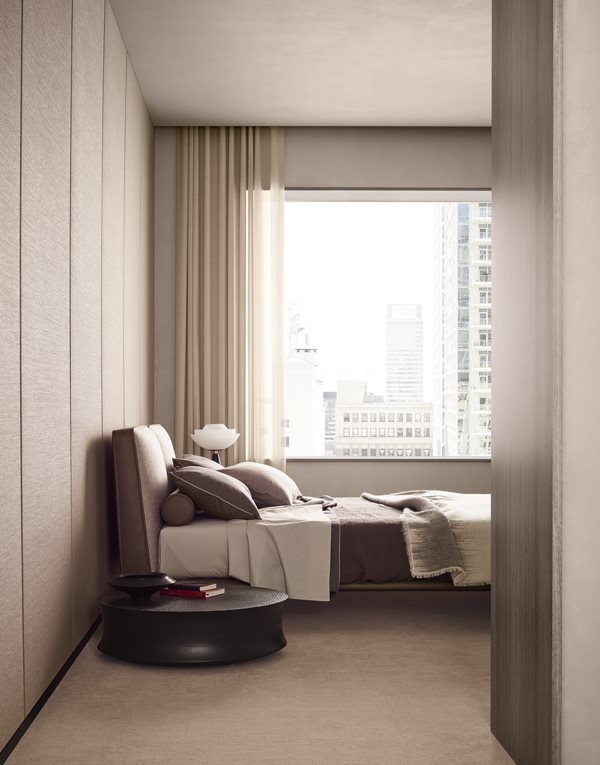 Poliform Park Uno Bed в интерьере