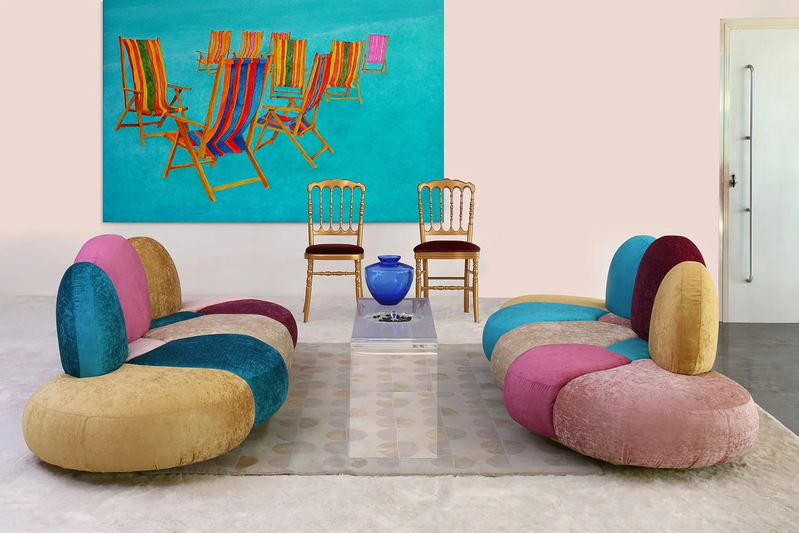 Sofa Giovannetti Le Nuvole в интерьере
