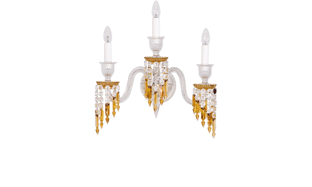 Baccarat Zenith Charleston wall lamp