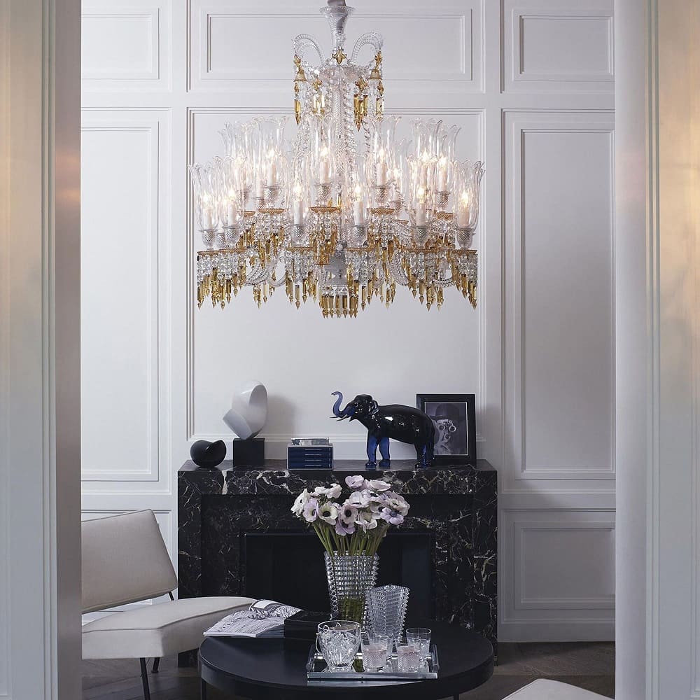 Baccarat Zenith Charleston Chandelier в интерьере