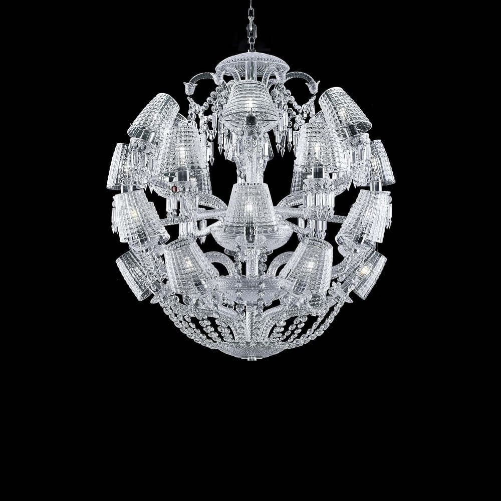 Baccarat Le Roi Soleil Chandelier в интерьере