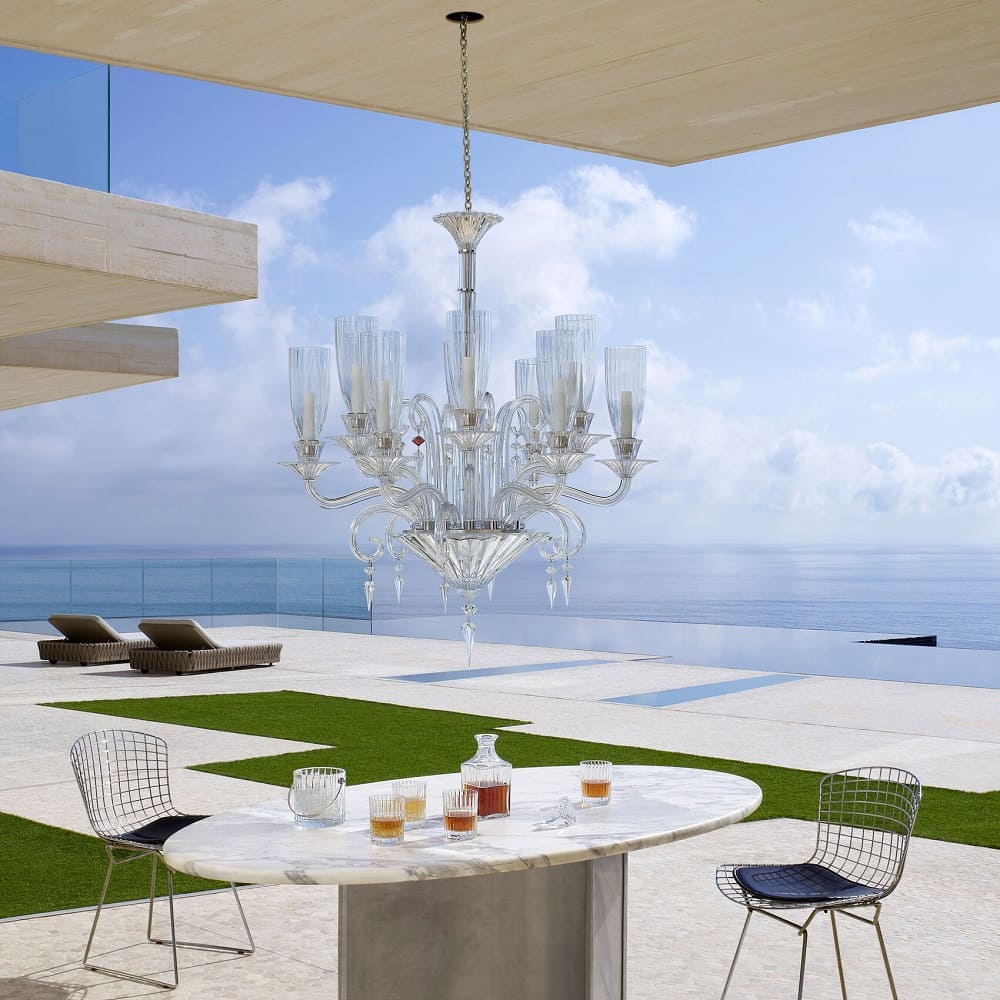 Baccarat Mille Nuits Chandelier в интерьере