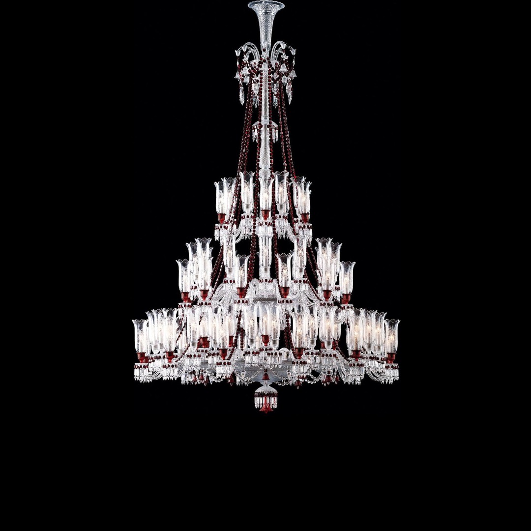 Baccarat Zenith Red в интерьере