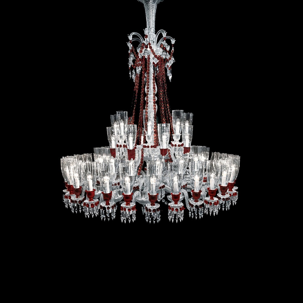 Baccarat Zenith Red в интерьере