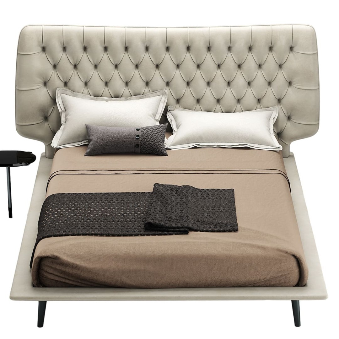 Bed NATUZZI ITALIA Dolchevita в интерьере