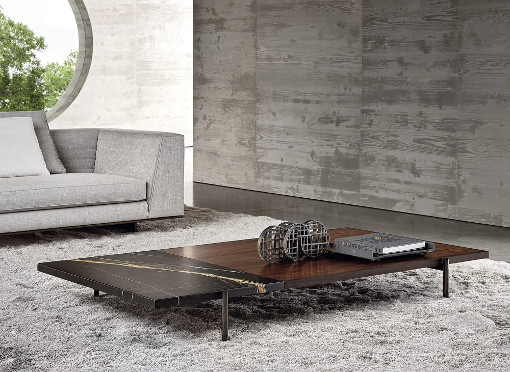 Console Minotti Superquadra в интерьере