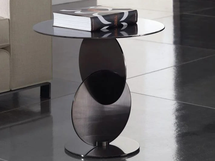 Corner table Minotti Divo в интерьере