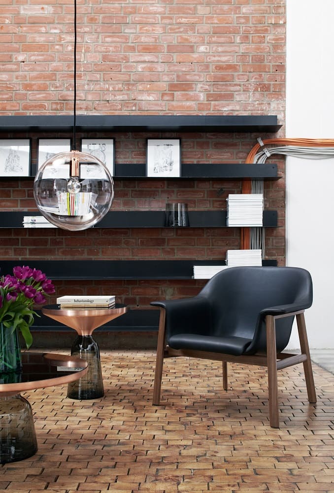 Sebastian Herkner Studio Bell Corner Table в интерьере