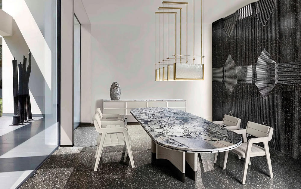Dining table CORNELIO CAPPELLINI Adone в интерьере