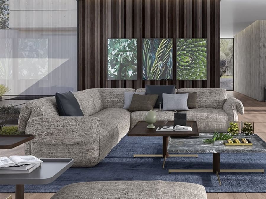 Sofa NATUZZI ITALIA Icon в интерьере