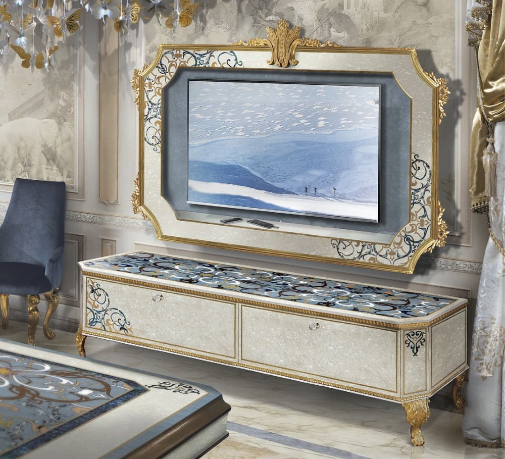 Caspani Tino TV cabinet в интерьере