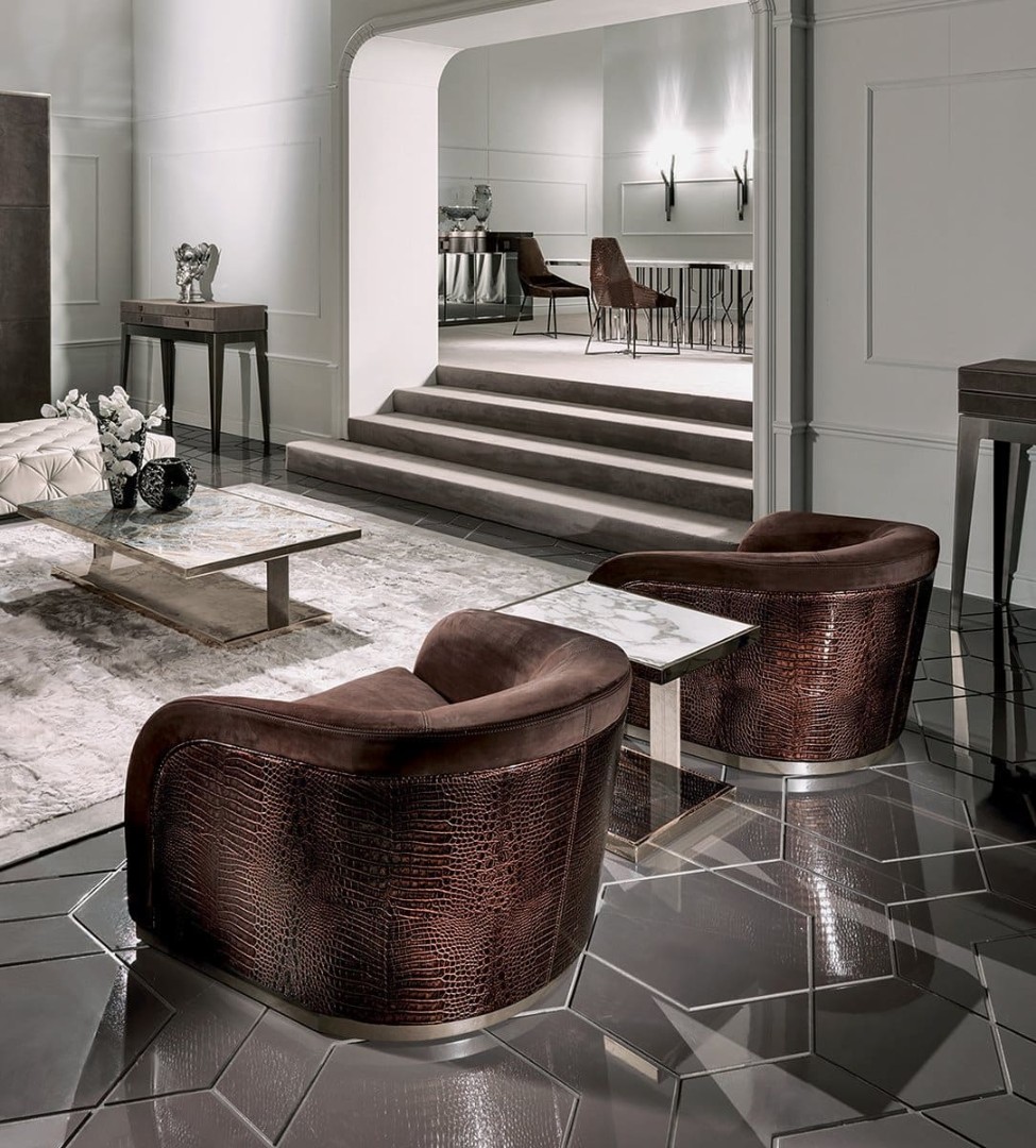 Longhi Pearl armchair в интерьере