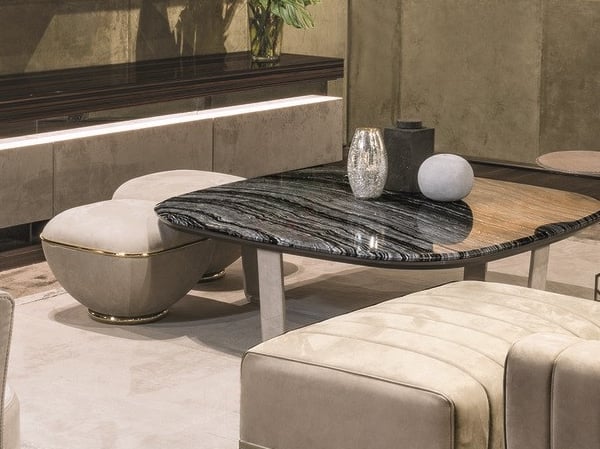 Pouffe Longhi Sigma в интерьере