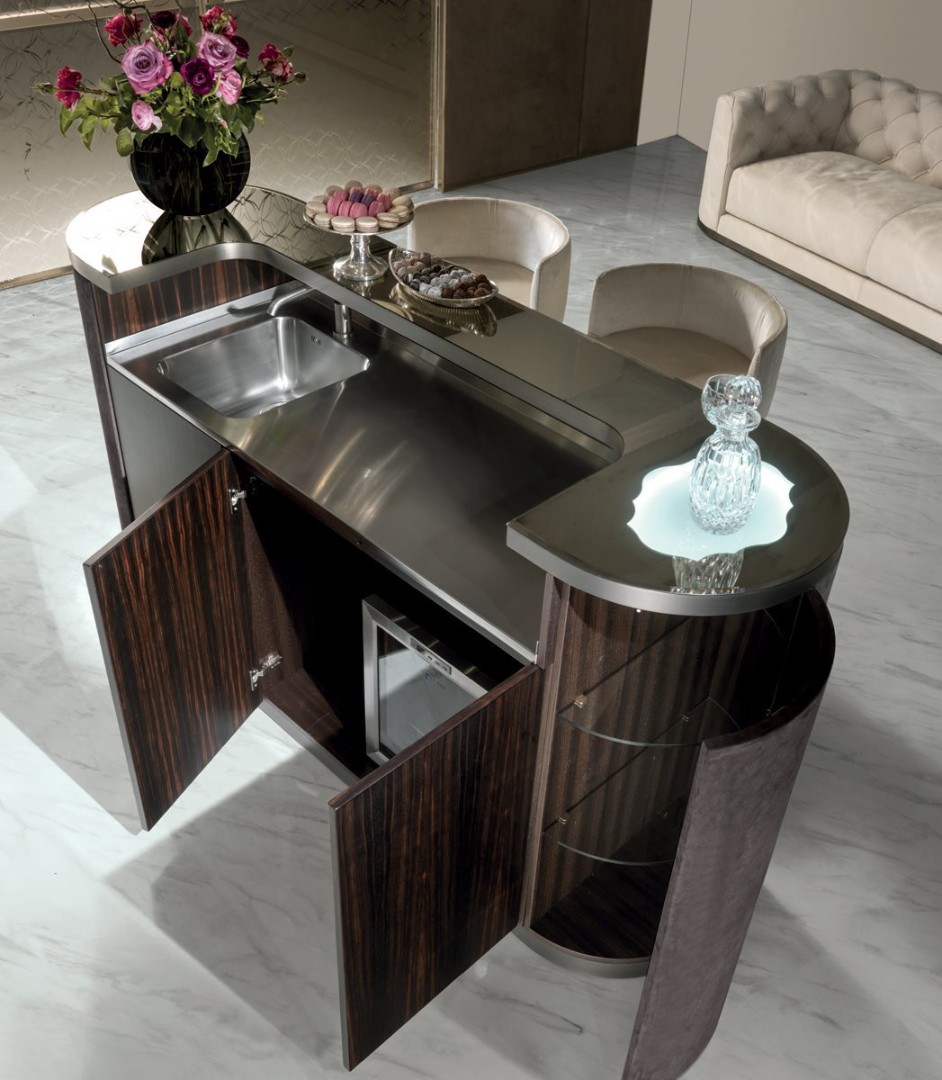 Bar counter Longhi Alexander в интерьере