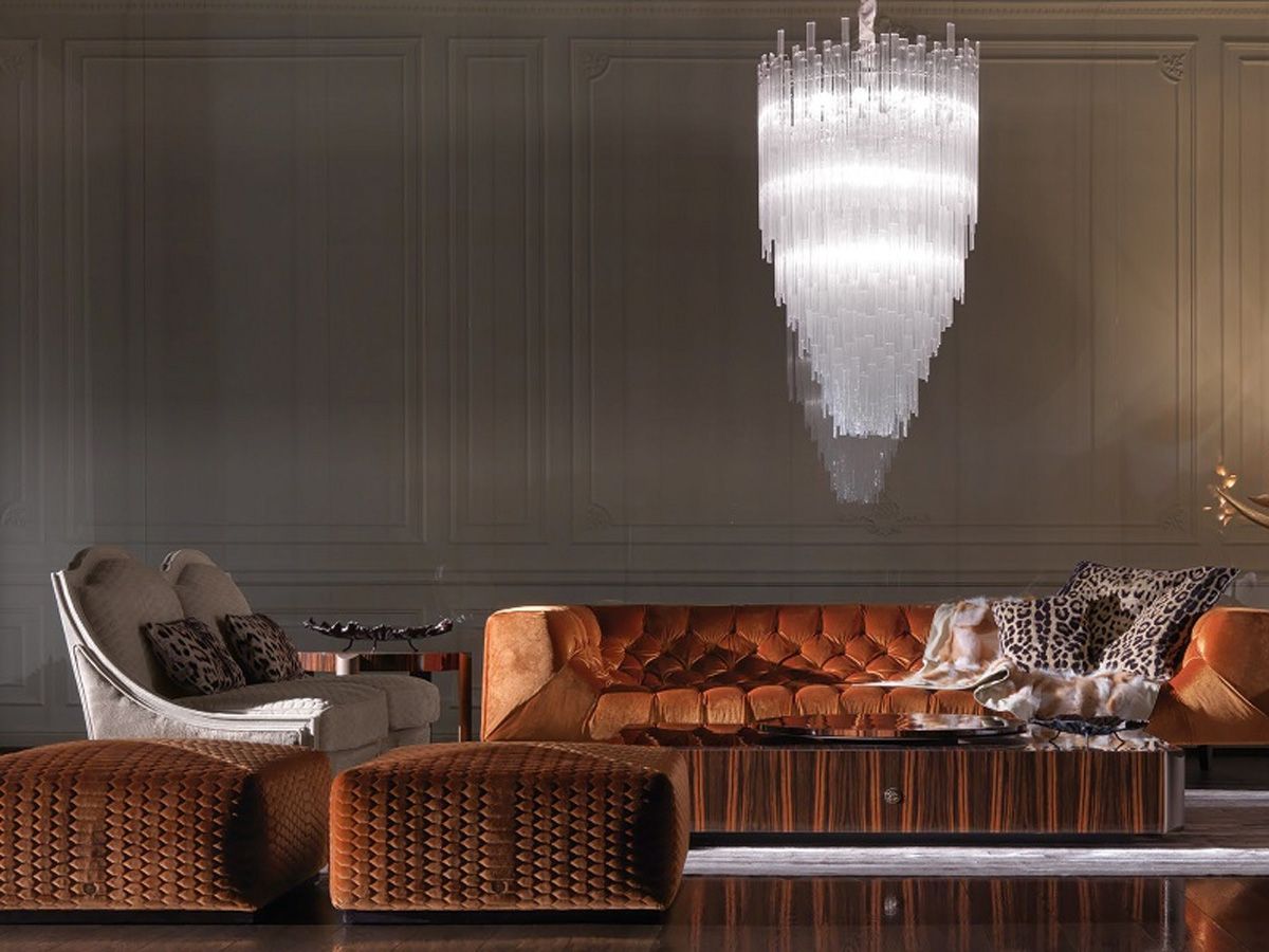 Pouffe Cavalli Hera в интерьере