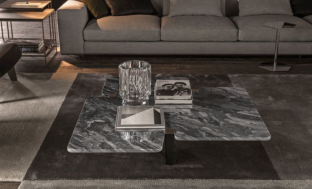 Minotti Jacob coffee table в интерьере