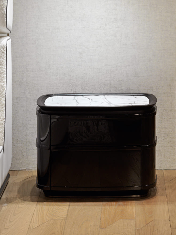 Visionnaire Nomos bedside cabinet в интерьере
