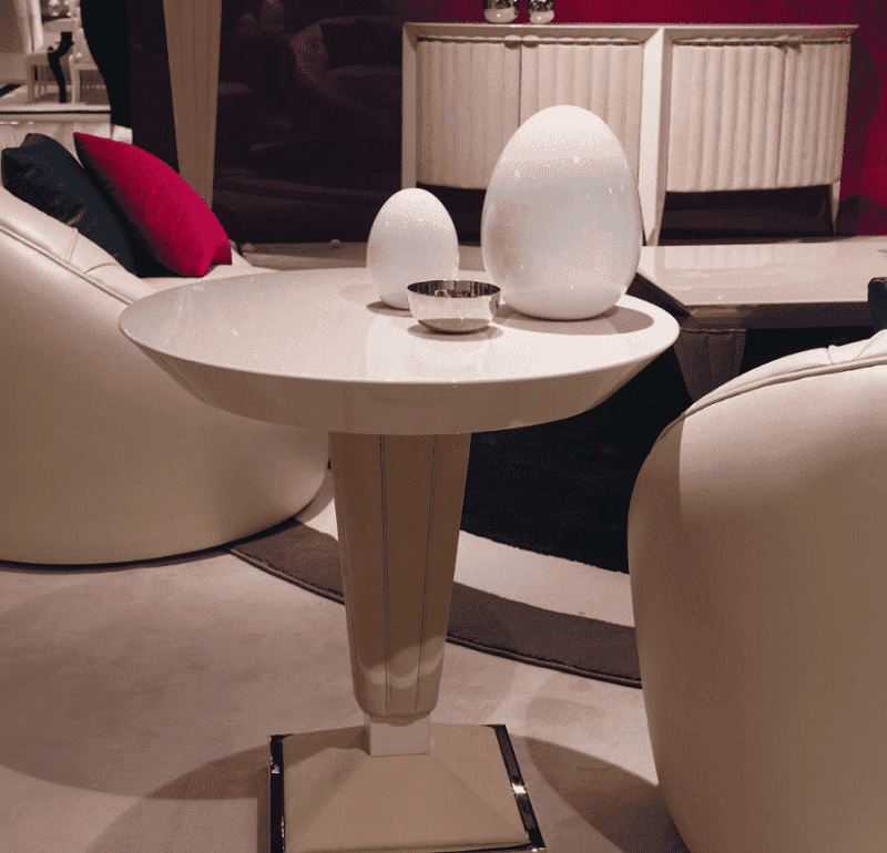 Corner table Turri Orion в интерьере