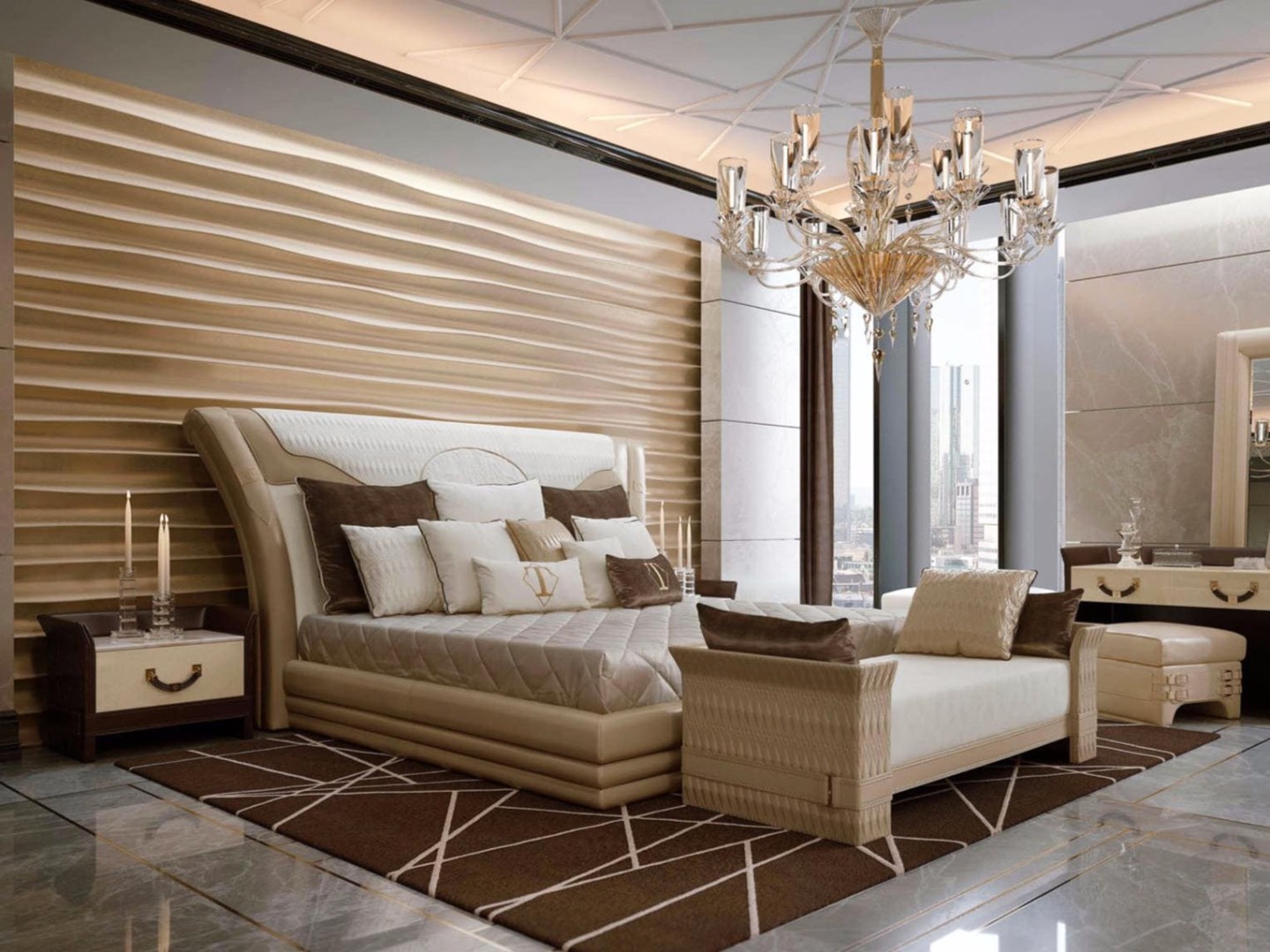 Turri Numero Tre Bed в интерьере