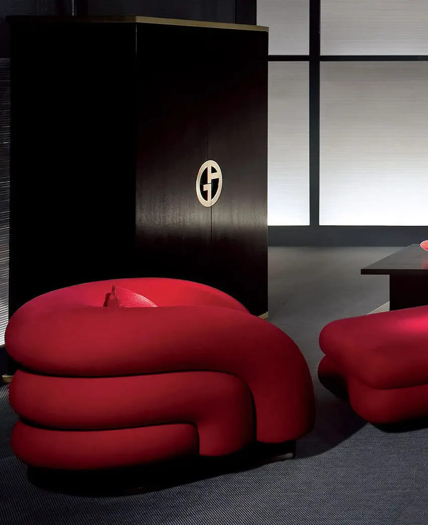Armani Baloon Armchair в интерьере