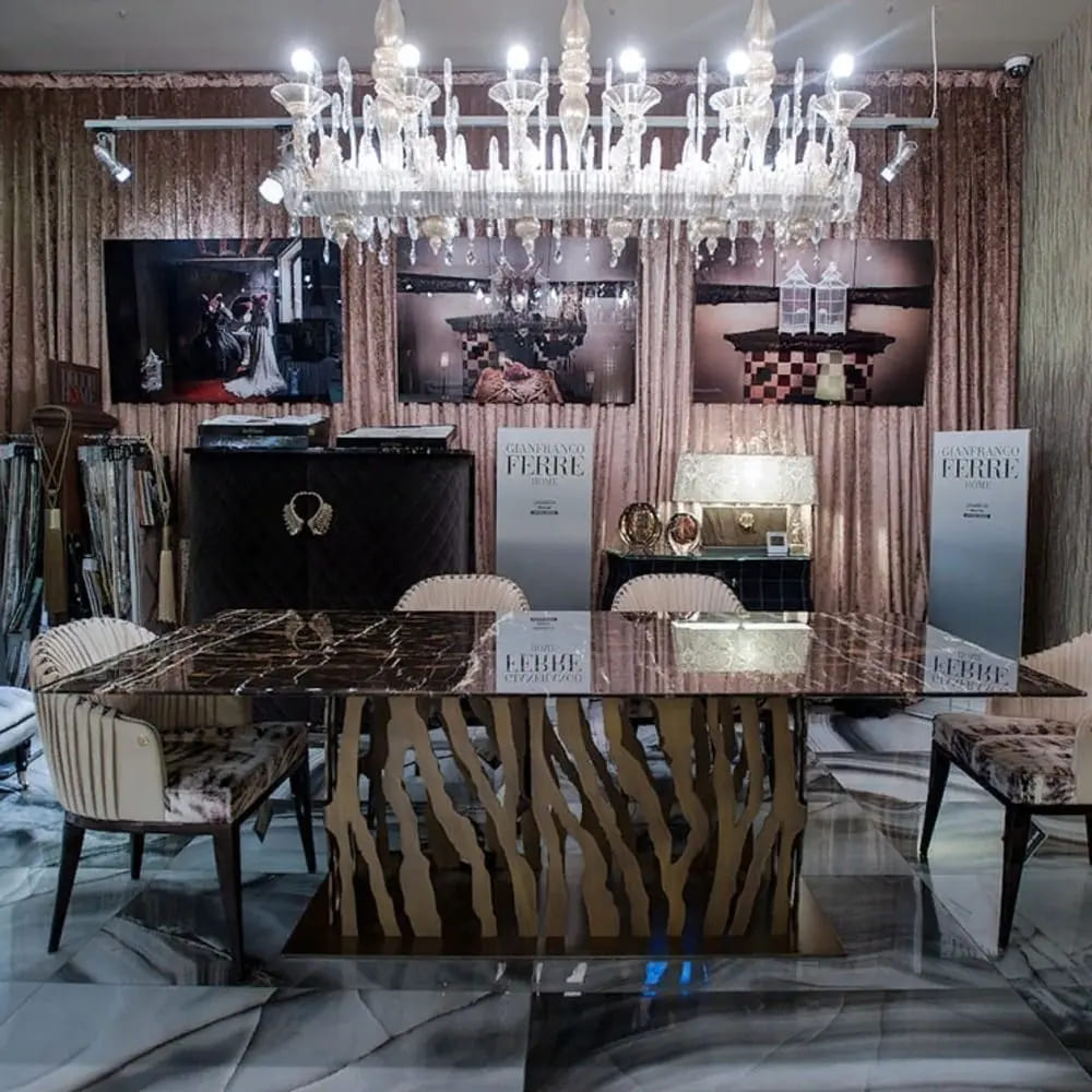 Cavalli B-52 Dining Table в интерьере