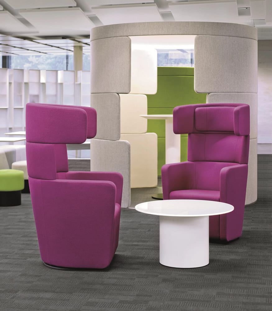 Office Chair BENE Wing Chair в интерьере