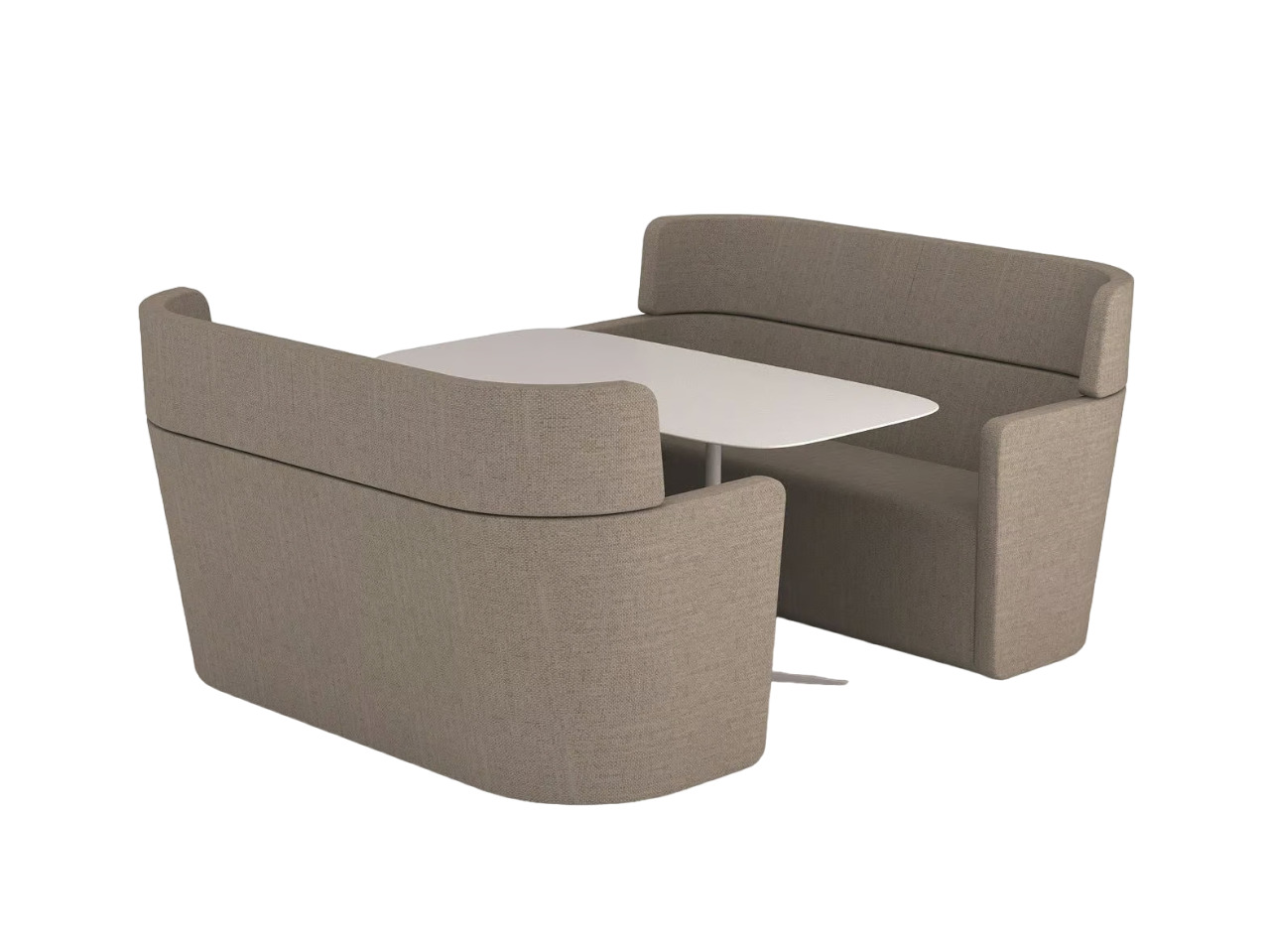 Office sofa BENE Wing sofa в интерьере