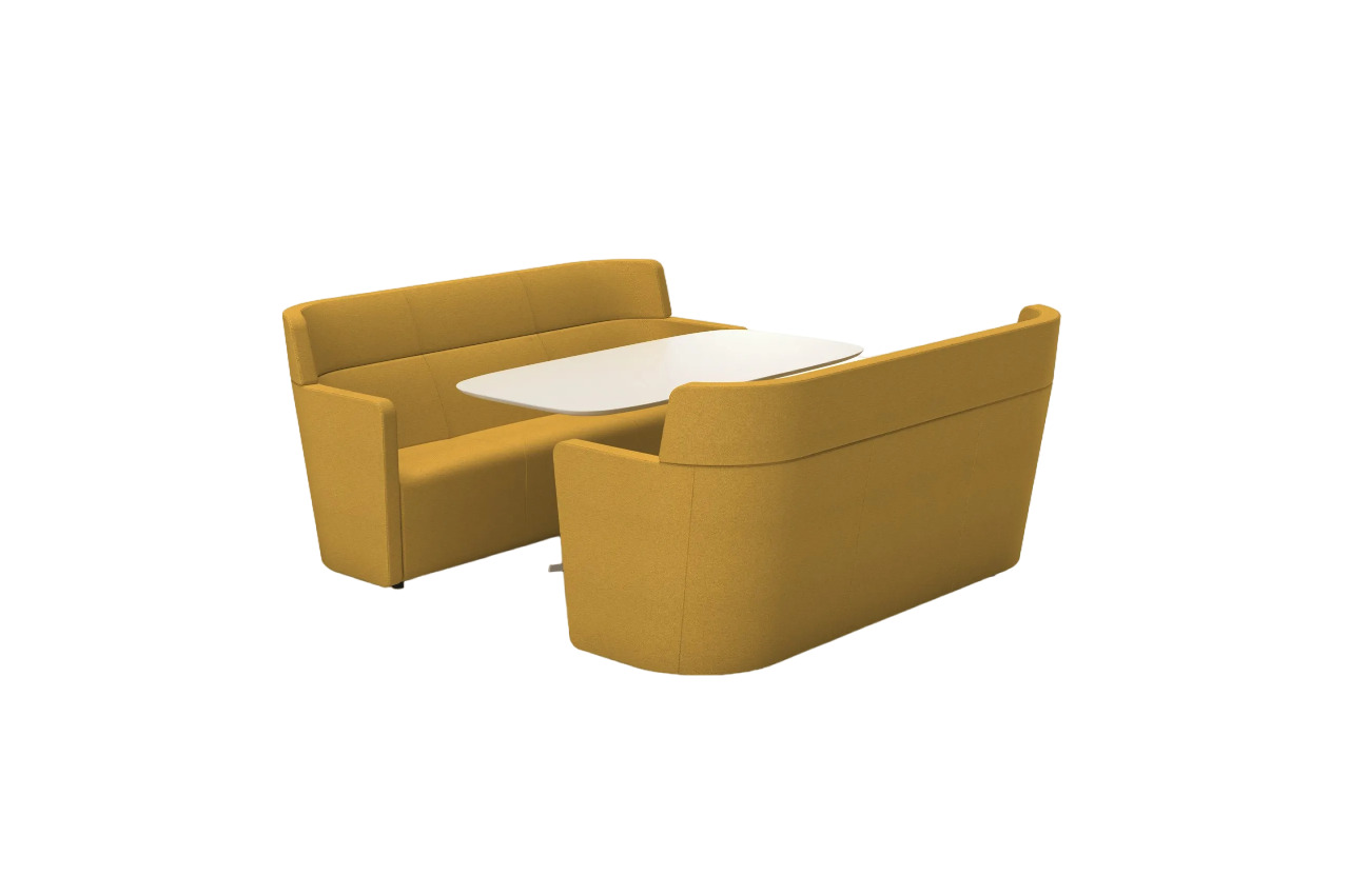 Office sofa BENE Wing sofa в интерьере