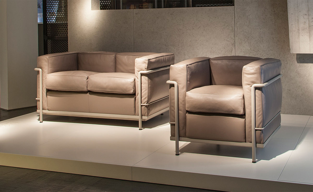 Cassina LC2 office sofa в интерьере