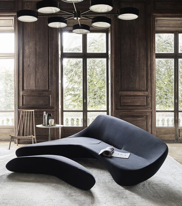 Office sofa B&B Italia Zaha hadid moon в интерьере